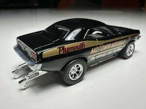 AUTO WORLD THUNDERJET ☆1972 Motown Missile CUDA☆カスタムペイント☆☆HOスロットカー/AFX