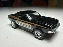 AUTO WORLD THUNDERJET ☆1972 Motown Missile CUDA☆カスタムペイント☆☆HOスロットカー/AFX_画像6