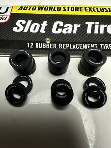 AUTO WORLD XTRACTION * limitation white letter tire 3 stand amount (Goodyear/BF GOODRICH/Firestone)HO slot car /AFX/TYCO