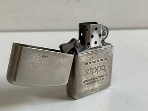 Hu891◆Zippo ジッポ◆ライター オイルライター 喫煙グッズ E zippo 01 BRADFORD.PA. MADE IN U.S.A. シルバー 雑貨 コレクション