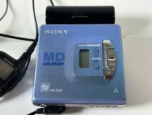 Ej546◆SONY ソニー◆MD WALKMAN ウォークマン MZ-E30 MDプレーヤー_画像2