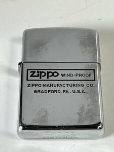 Hj454◆Zippo ジッポ◆オイルライター シルバー WIND PROOF 煙草 喫煙具