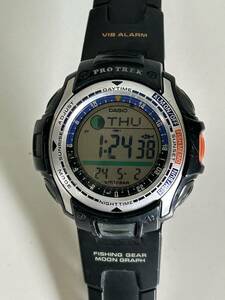 S50*CASIO Casio * наручные часы PROTREK Protrek PRS-400 цифровой работа хороший 