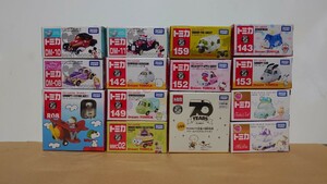 [ новый товар др. ] Tomica продажа комплектом Disney Mickey minnie ride on Hello Kitty Doraemon Snoopy Crayon Shin-chan 16 шт. 