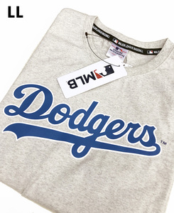 * limitation ** tag equipped /MLB official Los Angeles Los Angeles *dodgersdoja-s large . sho flat deco pin short sleeves T-shirt LG/LL# stock limit #