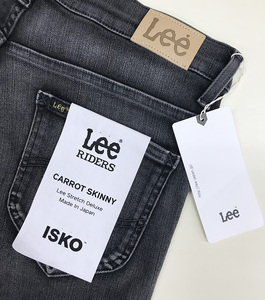  с биркой 16500 иен ./1 пункт только #Lee rider Carrot Vintage SKINNY стрейч Denim сделано в Японии /LM1701-387/L# ограниченное количество #