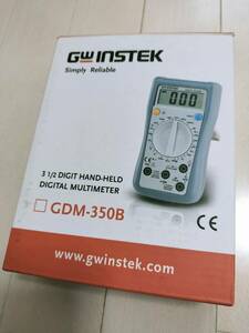 【中古】デジタルマルチメーターGDM-350B GWINSTEK社