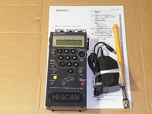 SONY【ICF-PRO80】 中古再生品 コンデンサ交換、高照度LED交換 管理 24041527