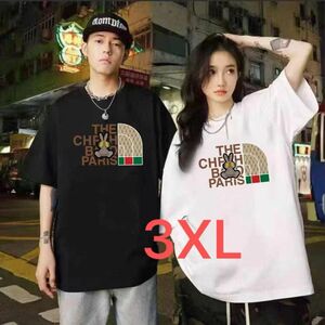 半袖Tシャツ 男女兼用　黒　3XL