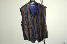 97ss issey miyake men リバーシブル シワ加工 ベスト ジレ イッセイミヤケ メンプリーツ pleats please ビンテージ ビンテージ vest _画像4