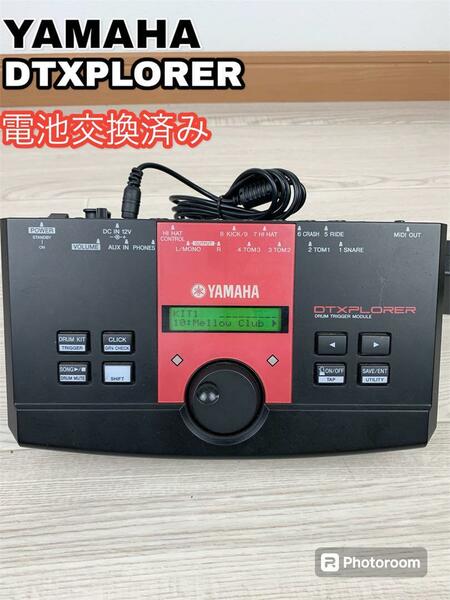 電池交換済み YAMAHA DTXPLORER 電子ドラム モジュール