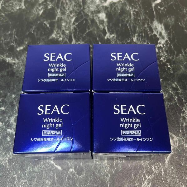 SEAC シークシワ改善 オールインワン 夜用 4セット