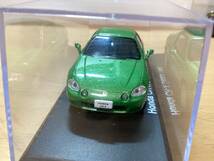 国産名車　コレクション 1/43 ホンダ　CR-X デルソル　1992 定形外350円_画像3