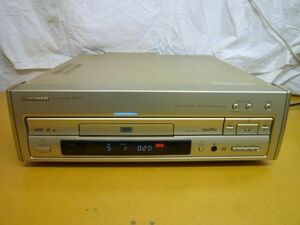 EE2055 Pioneer LDプレーヤー DVL-9 CD.DVD再生対応 レーザーディスク 動作確認済 現状品/140