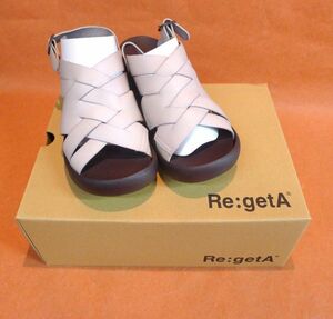 e*509 [ unused goods ] made in Japan ligeta knitting sandals Re:geta [GWT] R2688 S size reti-s box attaching /80