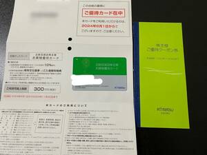 送料無料　最新　近鉄百貨店 株主優待カード 女性名義