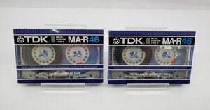 新品　未開封 TDK カセットテープ メタル MA-R46 46分 2本セット