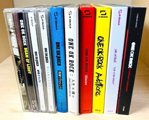 ONE OK ROCK アルバム CD 全10枚セット 初回盤 CD+DVD