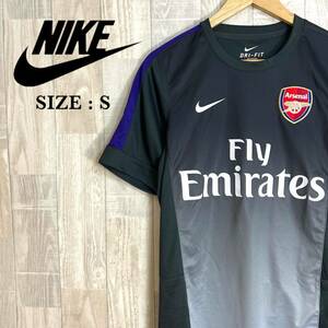 M3776 NIKE ナイキ　サッカーユニフォーム　Sサイズ　チャコール　アーセナルFC DRI-FIT メンズ　トップス　サッカーウェア　蹴球