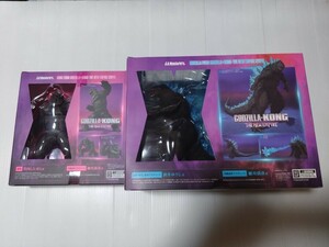 S.H.MonsterArts GODZILLA FROM GODZILLA x KONG: THE NEW EMPIRE (2024) ＆KONG FROM GODZILLA x KONG: THE NEW EMPIRE (2024)未開封品