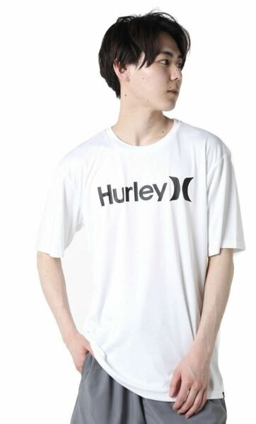 ハーレー　ラッシュガード Tシャツ MRG2100007 ホワイト　サイズS