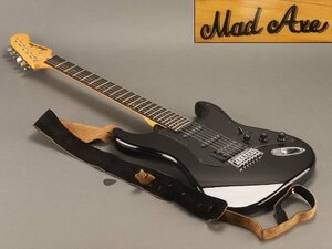 【琴》送料無料 Mad Axe エレキギター ケース付 WJ230◎