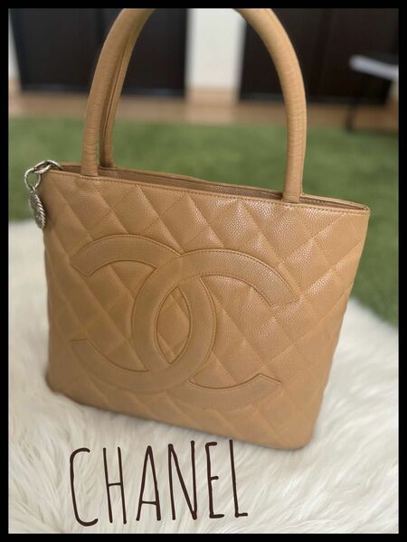 【美品品】CHANELキャビアスキン復刻トート