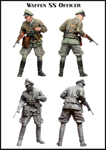 エボリューション EM-35051 1/35 WWII ドイツ武装SS 将校(1体)