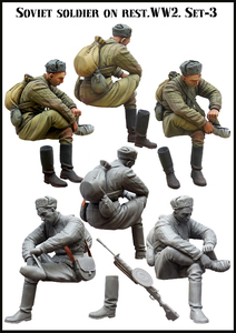  Evolution EM-35073 1/35 WWII preparation middle. so ream .(1 body )