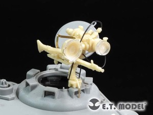 ET MODEL 1/35 ER35-034 WWII ドイツ 赤外線ナイトビジョンデバイス 赤外線ヘッドライト タイプ1（汎用）