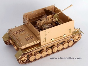 E.T.model E35-004 1/35 WWII Germany IV number anti-aircraft tank me- bell Volkswagen ( Tamiya 35237 for )