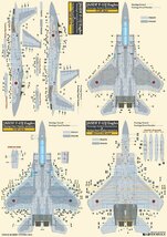 DXMデカール 41-4171 1/48 航空自衛隊 第306飛行隊 F-15J イーグル スペシャルマーキング マーヴェリック（全メーカー用）_画像3