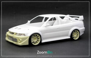 ZoomOn Z158 1/24 Mitsubishi Lancer Evolution VI Tommy *ma memory выпуск детали комплект ( Tamiya для )