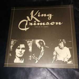 King Crimson/Starless　In Toronto/日本製/KC-74/キング・クリムゾン/プライベート盤