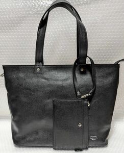  excellent PORTER Porter tote bag bag link LINK leather 