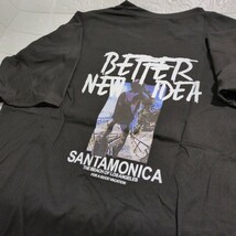  tシャツ メンズ XL LLサイズ 黒 ブラック 半袖 バックプリント プリントtシャツ オーバーサイズ 韓国 カットソー ストリート レディース _画像7