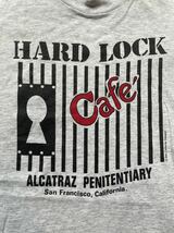 90s 1990s 90年代 ハードロックカフェ アルカトラズ 刑務所 ヴィンテージ Tシャツ USA製 古着 監獄 ロックンロール ロカビリー Lサイズ_画像1