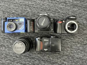 Nikon ニコン /大量 フィルムカメラ ボディ レンズ/付属品/動作未確認 まとめて ジャンク セット まとめ MM051