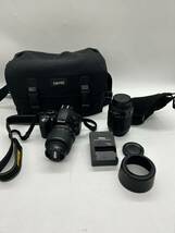 Nikon D3100 デジタル一眼レフカメラ ニコン ダブルズームキット/AF-S DX NIKKOR 18-55mm 1:3.5-5.6G/55-200mm 1:4-5.6G ED /MD321_画像1