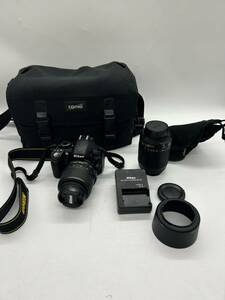 Nikon D3100 デジタル一眼レフカメラ ニコン ダブルズームキット/AF-S DX NIKKOR 18-55mm 1:3.5-5.6G/55-200mm 1:4-5.6G ED /MD321