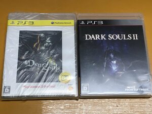 PS3-001 PS3 Demon's Souls デモンズソウル & ダークソウル 2 DarkSoul Ⅱ 2本セット！動作確認済〇