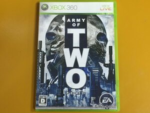 XBOX-10 XBOX360 ARMY OF TWO アーミーオブツー 動作確認〇