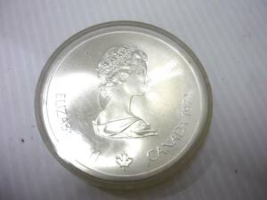1296　1974年 カナダ モントリオールオリンピック銀貨 10ドル銀貨 エリザベス2世