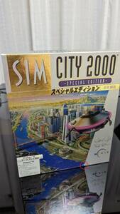 PCG060【サイズ60 現状品】SIMCITY シムシティ2000 スペシャルエディション SPECIAL EDITION 日本語版 MAXIS PC WINDOWS95 4518061020098