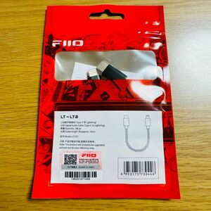 Fiio LT-LT2 Lightning to USB Type-C OTGケーブル 【FIO-LT-LT2】