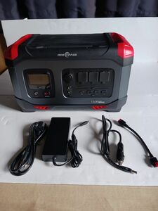 ポータブル電源1300W. ,ジャンク品