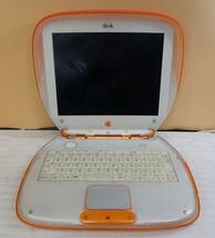  Apple iBook G3 300MHz Tangerine Rev.A M2453 ノートパソコン (ACアダプターないため)動作未確認 #TN51105_画像1