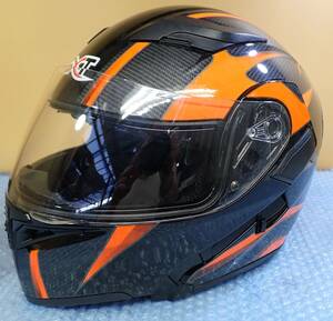 GXT システムヘルメット GXT-902 DOT FMVSS No.218 バイク用品 61-62 XLサイズ 動作確認済み#TN51151