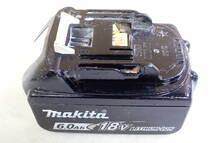 Makita マキタ 純正 バッテリー BL1860B　DC18V 6.0Ah 動作未確認#BB01250_画像1