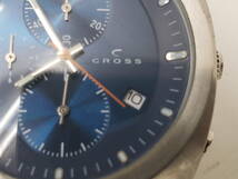 メンズ腕時計　【不動品】　CROSS　クロノグラフ　WMA12　激安１円スタート_画像3